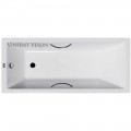 Ванна чугунная Vinsent Veron Square VSQ1707545H/E60327CH 170x75 с ручками