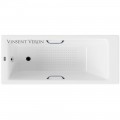 Ванна чугунная Vinsent Veron Tampa VTP1707042H/VH0012CH-AS 170x70 с ручками и антискользящим покрытием