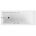 Ванна чугунная Vinsent Veron Tampa VTP1707042H/VH0012BR-AS 170x70 с ручками и антискользящим покрытием