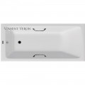 Ванна чугунная Vinsent Veron Kingston VKN1808050H/VH0012BL 180x80 с ручками