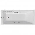 Ванна чугунная Vinsent Veron Kingston VKN1808050H/E60327CH-AS 180x80 с ручками и антискользящим покрытием