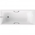 Ванна чугунная Vinsent Veron Devon VDV1757545H/VH0012BL 175x75 с ручками