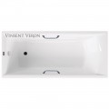 Ванна чугунная Vinsent Veron Devon VDV1807045H/VH0012CH 180x70 с ручками