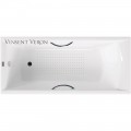 Ванна чугунная Vinsent Veron Devon VDV1807545H/E60327CH-AS 180x75 с ручками и антискользящим покрытием