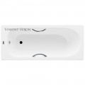 Ванна чугунная Vinsent Veron Soissons VCN1707042H/VH0015CH 170x70 с ручками