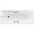 Ванна чугунная Vinsent Veron Soissons VCN1707042H/VH0015BL 170x70 с ручками