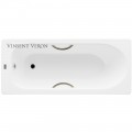 Ванна чугунная Vinsent Veron Soissons VCN1707042H/VH0015BR 170x70 с ручками