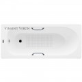 Ванна чугунная Vinsent Veron Soissons VCN1707042H/VH0012CH-AS 170x70 с ручками и антискользящим покрытием