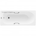 Ванна чугунная Vinsent Veron Soissons VCN1707042H/VH0012BL 170x70 с ручками