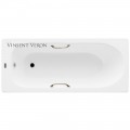Ванна чугунная Vinsent Veron Soissons VCN1707042H/VH0012BR 170x70 с ручками