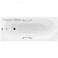 Ванна чугунная Vinsent Veron Soissons VCN1707042H/VH0012BR-AS 170x70 с ручками и антискользящим покрытием