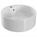 Раковина накладная Watersense Milana Pro D40 белый