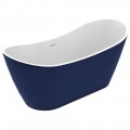 Ванна акриловая Watersense Jessie 170x80 синий матовый
