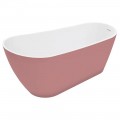 Ванна акриловая Watersense Rita 170x74 розовый матовый