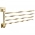 Полотенцедержатель четверной поворотный Felice FL 1024 Oro Opaco