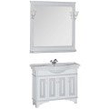 Комплект мебели Aquanet Валенса 110 белый краколет/серебро 00180448
